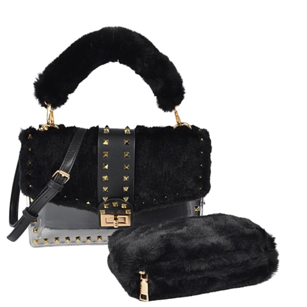 NEW! Studded Shoulder Bag